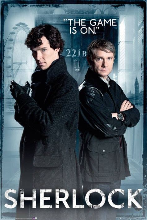 Sherlock Door Maxi Poster | Sherlock tv, Sherlock tv series, Sherlock season 1