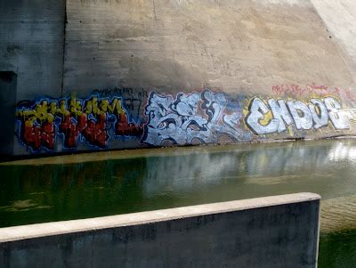 Lurker: LA River Graffiti Work, March 2009 Los Angeles graffiti