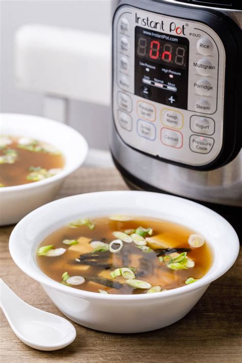 Must-Try Instant Pot Miso Soup (Easy and Quick) - Miss Wish