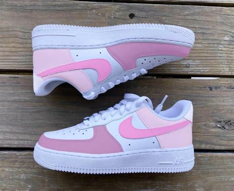 Pink Custom Air Force 1 – SHECUSTOMIZE