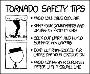 Tornado Safety Tips | Pagefind XKCD Demo