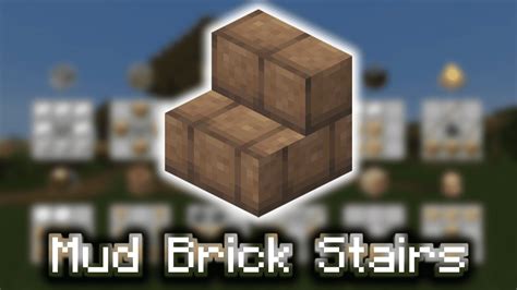 Mud Brick Stairs - Wiki Guide - 9Minecraft.Net