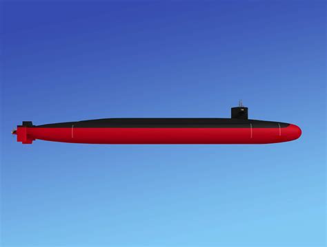 Ohio Class USS Maryland SSBN-738 3D Model by Dreamscape Studios