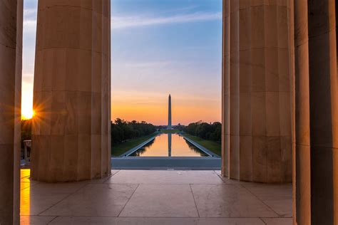 Map of Monuments and Memorials in Washington, D.C.