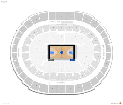 La Lakers Stadium Seating Chart - Ponasa