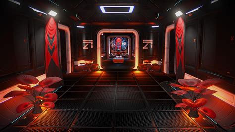 Capital ship interior design. (Multiple pictures) : r/NoMansSkyTheGame