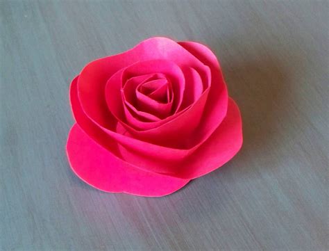 DIY Easy Paper Rose