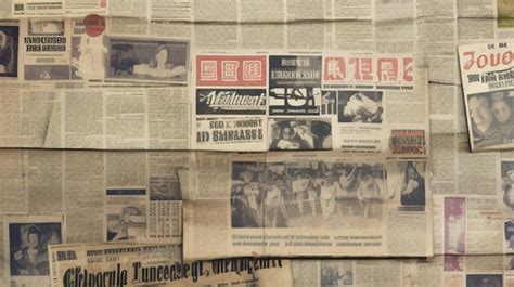 Premium Photo | Grunge Newspaper Clippings Background