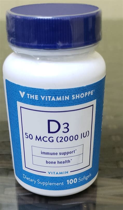 Vitamin D3 - Bone Health; Immune Support - 2,000 IU (100 Softgels) — Inter-Trade Global Supply ...