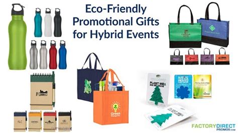 5 Eco-Friendly Promotional Gifts for Hybrid Events | Factory Direct Promos