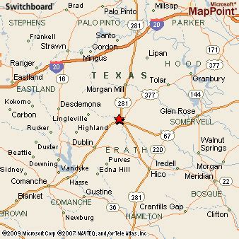 Where is Stephenville, Texas? see area map & more