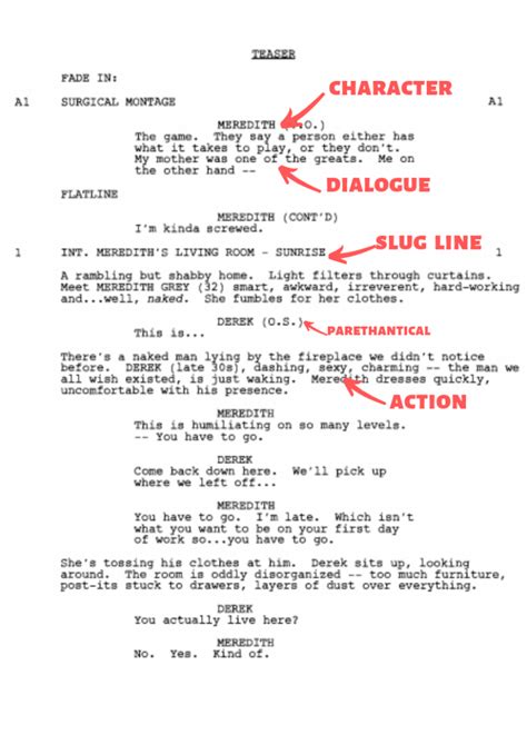 How to Format a Screenplay - Write Better Scripts | Screenplay writing ...