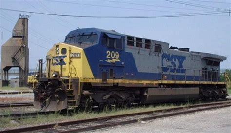 The GE AC4400CW is a 4,400 horsepower (3,300 kW) diesel-electric locomotive that was built by GE ...