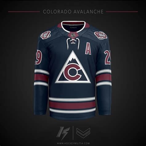 𝙆𝙞𝙧𝙠𝙥𝙖𝙩𝙧𝙞𝙘𝙠 𝘿𝙚𝙨𝙞𝙜𝙣𝙨 on Instagram: “Colorado Avalanche 3rd jersey ...