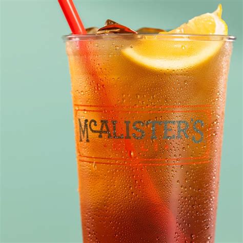 Free Tea Day at McAlister's Deli July 18 - Triangle on the Cheap