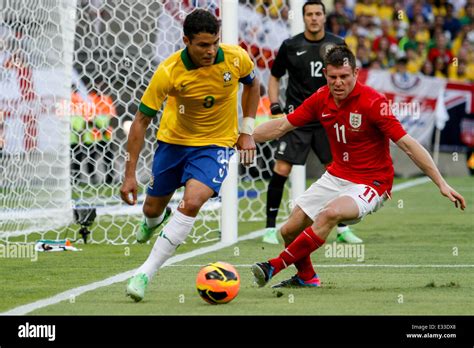 International Friendly football match between Brazil and England at ...