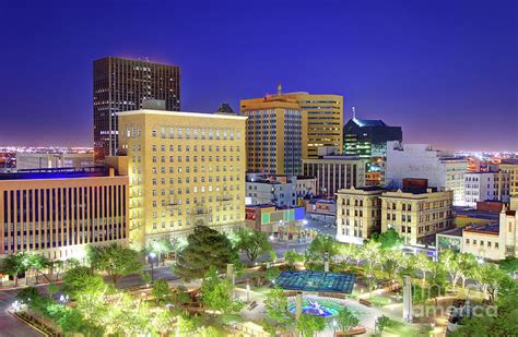 Downtown El Paso, Texas Photograph by Denis Tangney Jr - Pixels