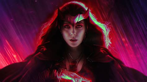 Download Wanda Maximoff Elizabeth Olsen Scarlet Witch TV Show ...