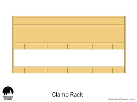 Clamp Rack Plans Woodworking Project Plans - Etsy