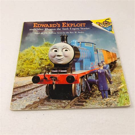 Thomas the Tank Engine Stories Edward Exploit Children Book Vintage ...