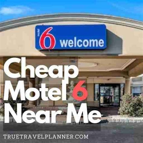 Motel 6 Explanation | Best 10 Accommodations Near Me