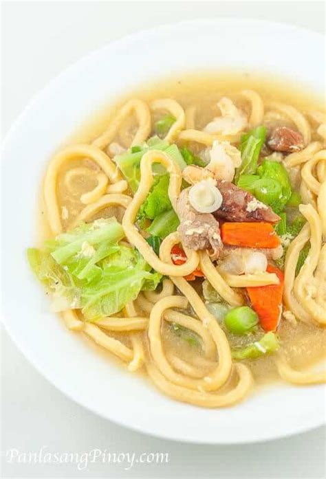 Oriental Lomi Recipe - Panlasang Pinoy