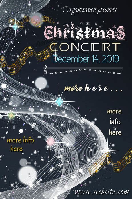 Christmas Concert Template | PosterMyWall