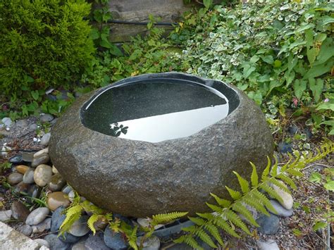 Natural Basin Stone Bird Bath