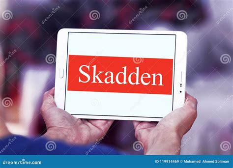 Skadden International Law Firm Logo Editorial Stock Image - Image of based, vector: 119914469