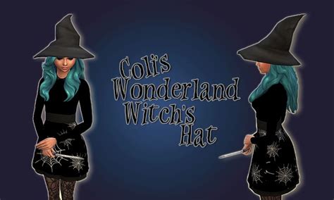 Witch’s Hat | Sims 4, Sims 4 custom content, Witch