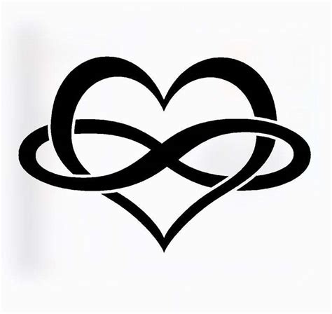 Heart Infinity Tattoos