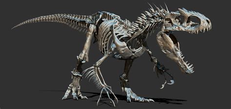 ArtStation - Indominus rex Skeleton by. VI models, Vitamin Imagination | Jurassic world ...