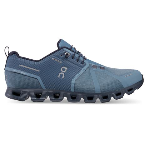 Cloud 5 Waterproof - Metal | Navy | Waterproof running shoes, Waterproof shoes for men, Running ...