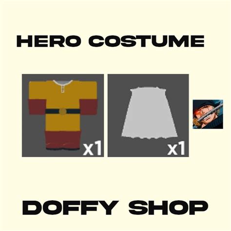 Other | Hero Costume + Cape GPO - Game Items - Gameflip