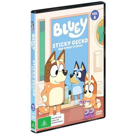 Bluey Vol 8: Sticky Gecko & Other Stories - Bluey Official Website