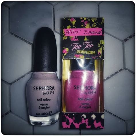 My Betsey Johnson polishes from the way old Sephora/OPI project. #opi #betseyjohnson # ...