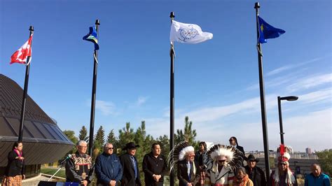 Blackfoot Confederacy flag raised at University of Lethbridge | Lethbridge News Now