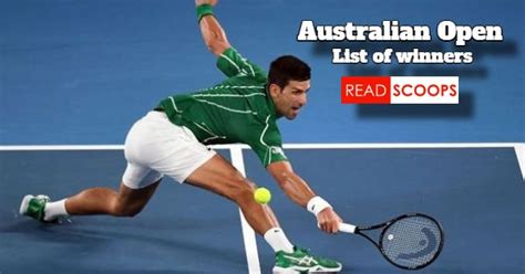 Australian Open Winners List (Men’s Singles) | Read Scoops