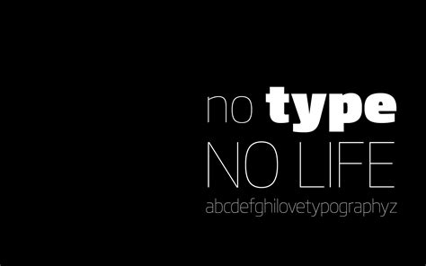 Typography Desktop Wallpaper