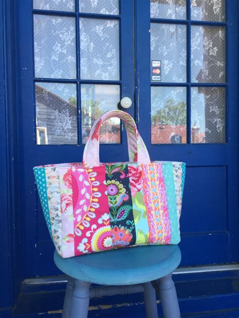 How to sew a patchwork tote bag - Sewspire