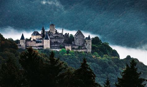 Castle Bourscheid, Luxembourg