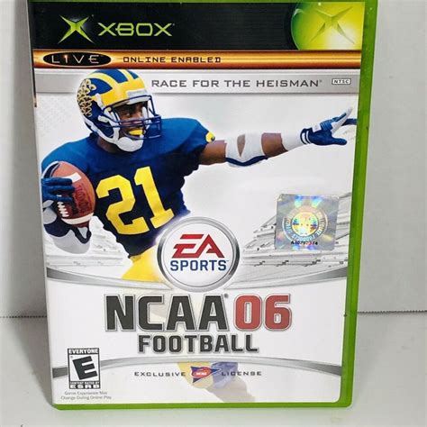 Microsoft Xbox NCAA 06 Football | Football video games, Xbox, Football