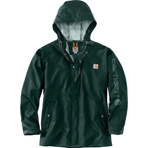 Carhartt Lightweight Waterproof Rain Storm Coat - Men's | Backcountry.com