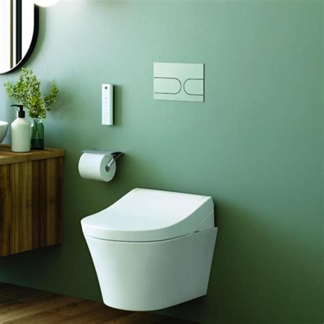 Toto Mh Wall Hung Toilet/Washlet + Remote Control | 394 | ArchiPro AU