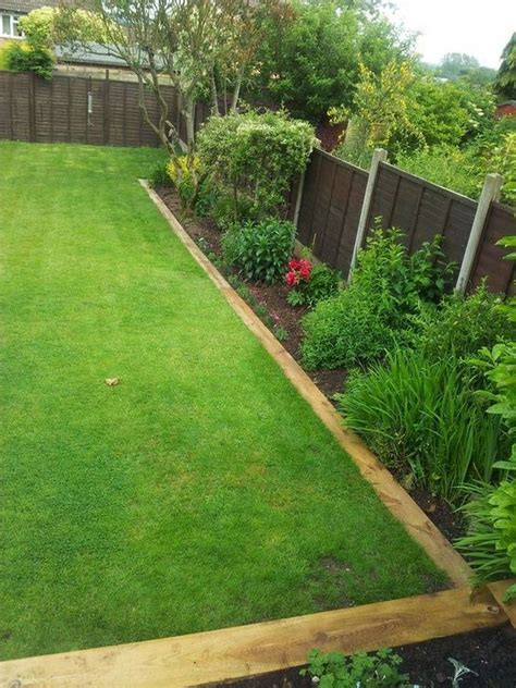 Landscape Borders Edging Cheap ` Landscape Borders | Wooden garden edging, Diy backyard ...