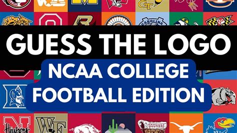 Touchdown Trivia: NCAA Football Logo Quiz 🏈🤔| Guess The Logo Quiz - YouTube