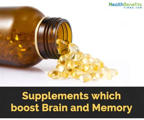 Top 12 Brain and Memory Boosting Supplements