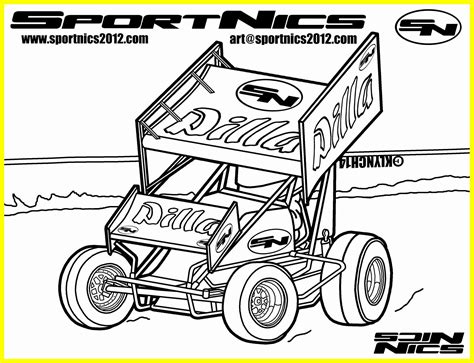 Dirt Late Model Coloring Pages at GetColorings.com | Free printable ...