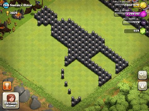 Clash of Clans Funny Base Designs - GamerizedTV