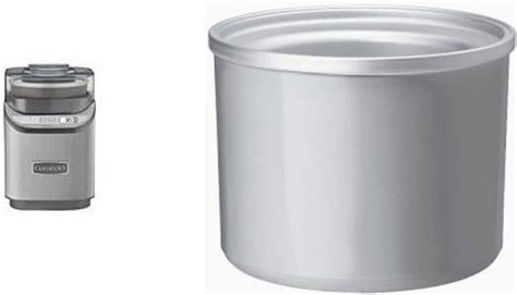 Cuisinart ICE-70RFB Replacement Freezer Bowl 2 quart Gray